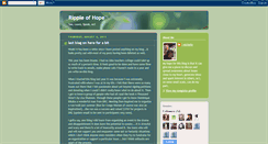 Desktop Screenshot of my-ripple-of-hope.blogspot.com