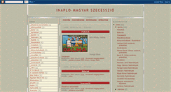 Desktop Screenshot of inaplo-szecesszio.blogspot.com