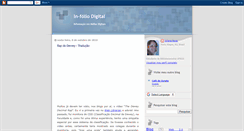 Desktop Screenshot of infoliodigital.blogspot.com