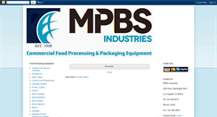 Desktop Screenshot of mpbsindustries.blogspot.com