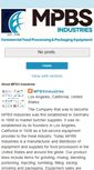 Mobile Screenshot of mpbsindustries.blogspot.com