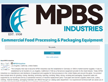 Tablet Screenshot of mpbsindustries.blogspot.com