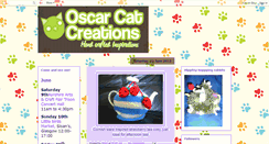 Desktop Screenshot of oscarcatcreations.blogspot.com