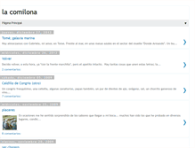 Tablet Screenshot of lacomilona.blogspot.com