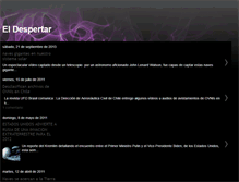 Tablet Screenshot of eldespertardelostiempos.blogspot.com