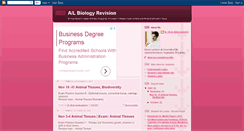 Desktop Screenshot of albiology.blogspot.com