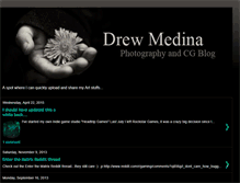 Tablet Screenshot of drewmedina.blogspot.com