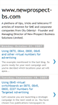 Mobile Screenshot of newprospect.blogspot.com
