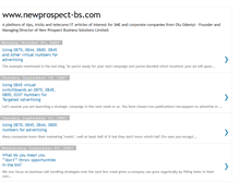 Tablet Screenshot of newprospect.blogspot.com