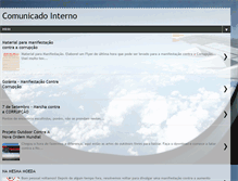 Tablet Screenshot of comunicadointerno.blogspot.com