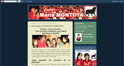 Desktop Screenshot of contigomariamontoya.blogspot.com