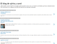 Tablet Screenshot of elblogdesylviaycarol.blogspot.com