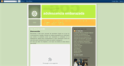 Desktop Screenshot of cibermedio-embarazo-adolescente.blogspot.com