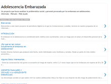 Tablet Screenshot of cibermedio-embarazo-adolescente.blogspot.com