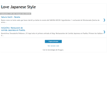 Tablet Screenshot of lovejapanesestyle.blogspot.com