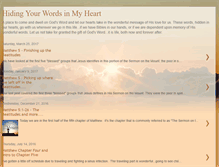 Tablet Screenshot of hidingyourwordsinmyheart.blogspot.com