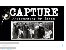 Tablet Screenshot of capturebysarah.blogspot.com