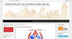 Desktop Screenshot of cincyillustrators.blogspot.com