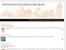 Tablet Screenshot of cincyillustrators.blogspot.com