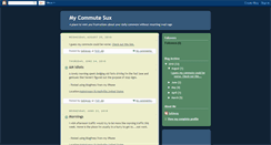 Desktop Screenshot of mycommutesux.blogspot.com