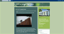 Desktop Screenshot of eigenhuisje.blogspot.com
