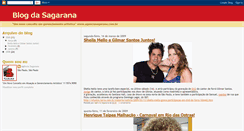 Desktop Screenshot of blogdasagarana.blogspot.com