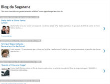 Tablet Screenshot of blogdasagarana.blogspot.com