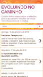 Mobile Screenshot of evoluindonocaminho.blogspot.com