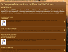 Tablet Screenshot of cuartocongresovenezuela.blogspot.com