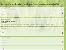 Tablet Screenshot of loubeyrat63.blogspot.com