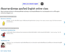 Tablet Screenshot of english-onlineclass.blogspot.com