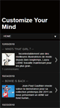 Mobile Screenshot of customizeyourmind.blogspot.com