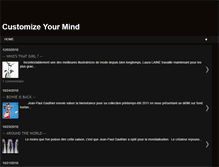 Tablet Screenshot of customizeyourmind.blogspot.com