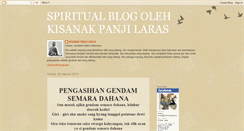Desktop Screenshot of laraspanji.blogspot.com