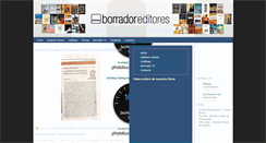 Desktop Screenshot of borradoreditores.blogspot.com