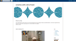 Desktop Screenshot of ceramicswithatwist.blogspot.com