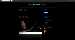 Desktop Screenshot of bbmsthisisnotpossible.blogspot.com