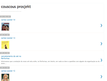 Tablet Screenshot of couscousprosjekt.blogspot.com