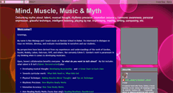 Desktop Screenshot of mindmusclemusicmyth.blogspot.com