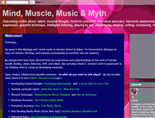 Tablet Screenshot of mindmusclemusicmyth.blogspot.com