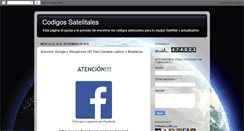 Desktop Screenshot of codigossatelitales.blogspot.com