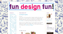 Desktop Screenshot of fundesignfun.blogspot.com