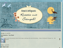 Tablet Screenshot of infopost-anne.blogspot.com