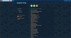 Desktop Screenshot of doghare.blogspot.com