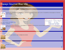Tablet Screenshot of espacogourmetbluevillers.blogspot.com