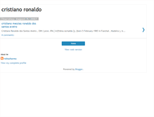 Tablet Screenshot of cristianoronaldo-richasharma.blogspot.com