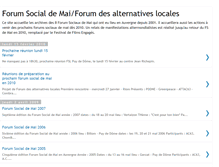 Tablet Screenshot of forumsocialdemai.blogspot.com