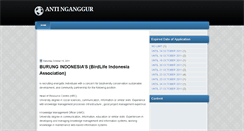 Desktop Screenshot of jangan-nganggur.blogspot.com