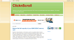 Desktop Screenshot of clicknscroll.blogspot.com