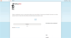 Desktop Screenshot of politicsagentlemanssport.blogspot.com